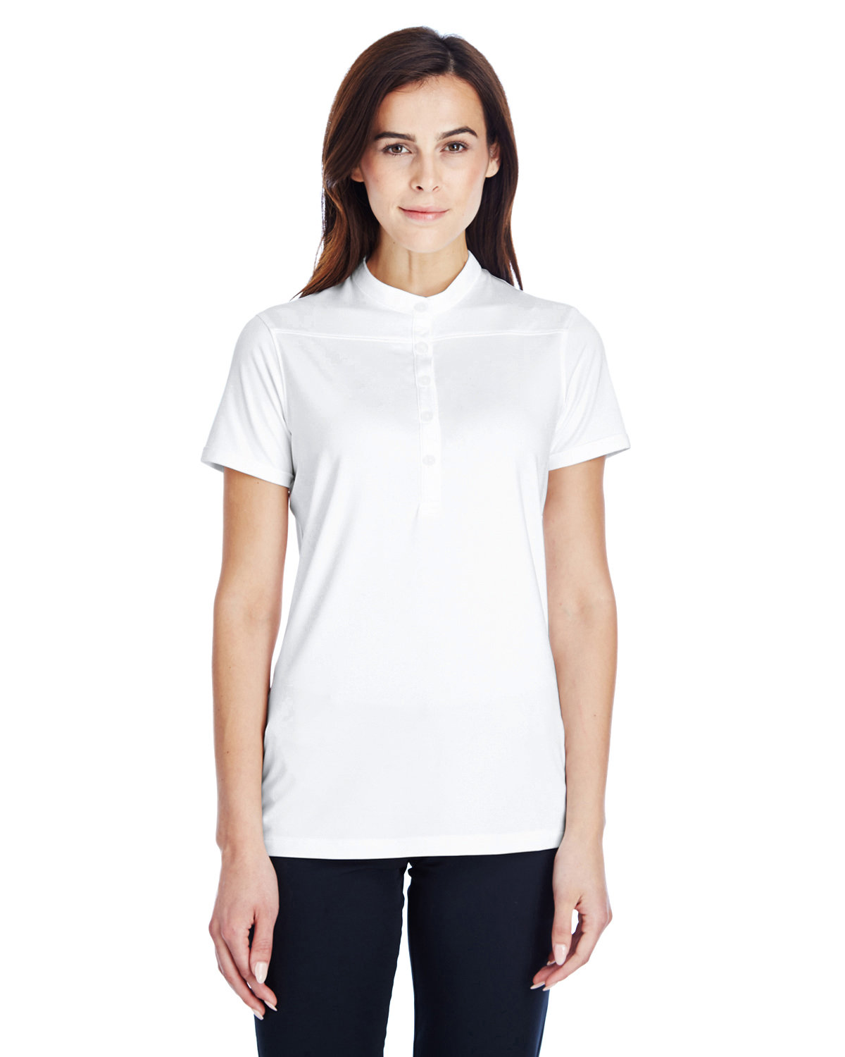 Under Armour SuperSale Ladies' Corporate Performance Polo 2.0 WHITE/ GRAPH _100 