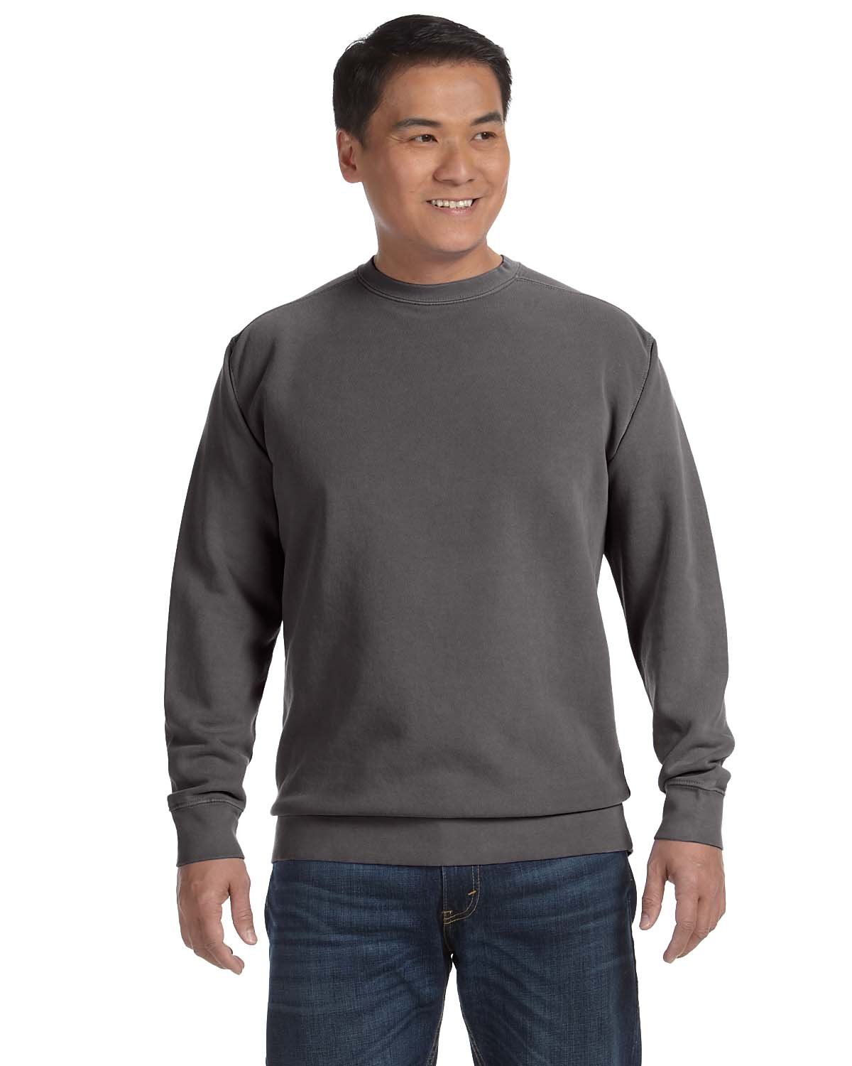 Comfort Colors Adult Crewneck Sweatshirt PEPPER 