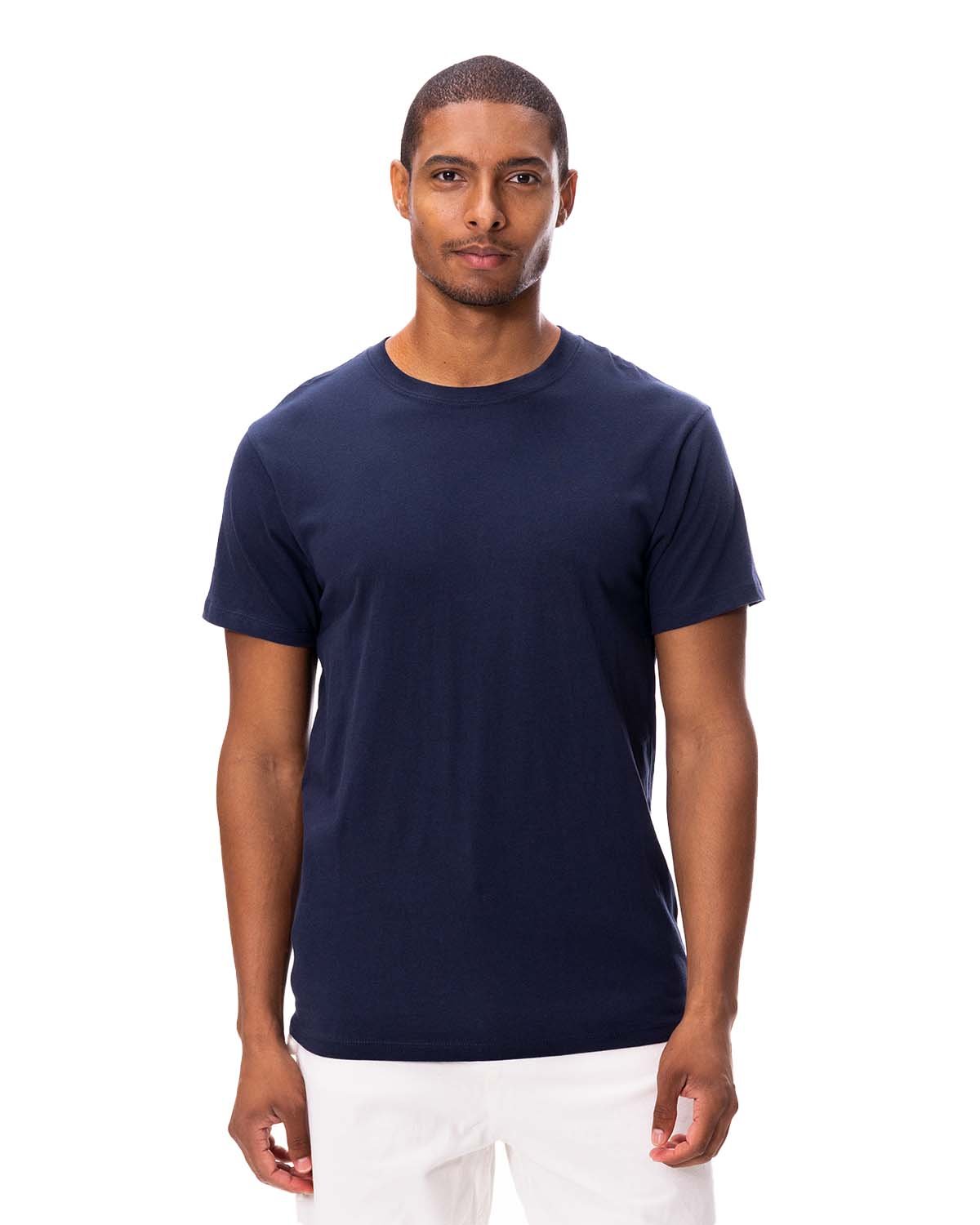 Threadfast Unisex Ultimate Cotton T-Shirt MIDNIGHT NAVY 