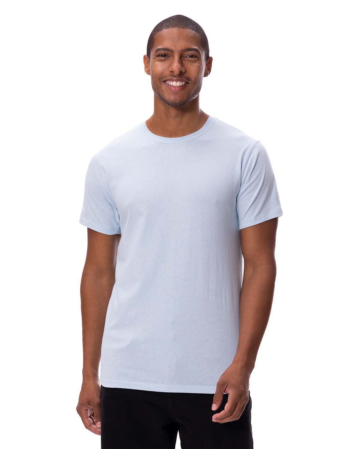Threadfast Unisex Ultimate Cotton T-Shirt POWDER BLUE 