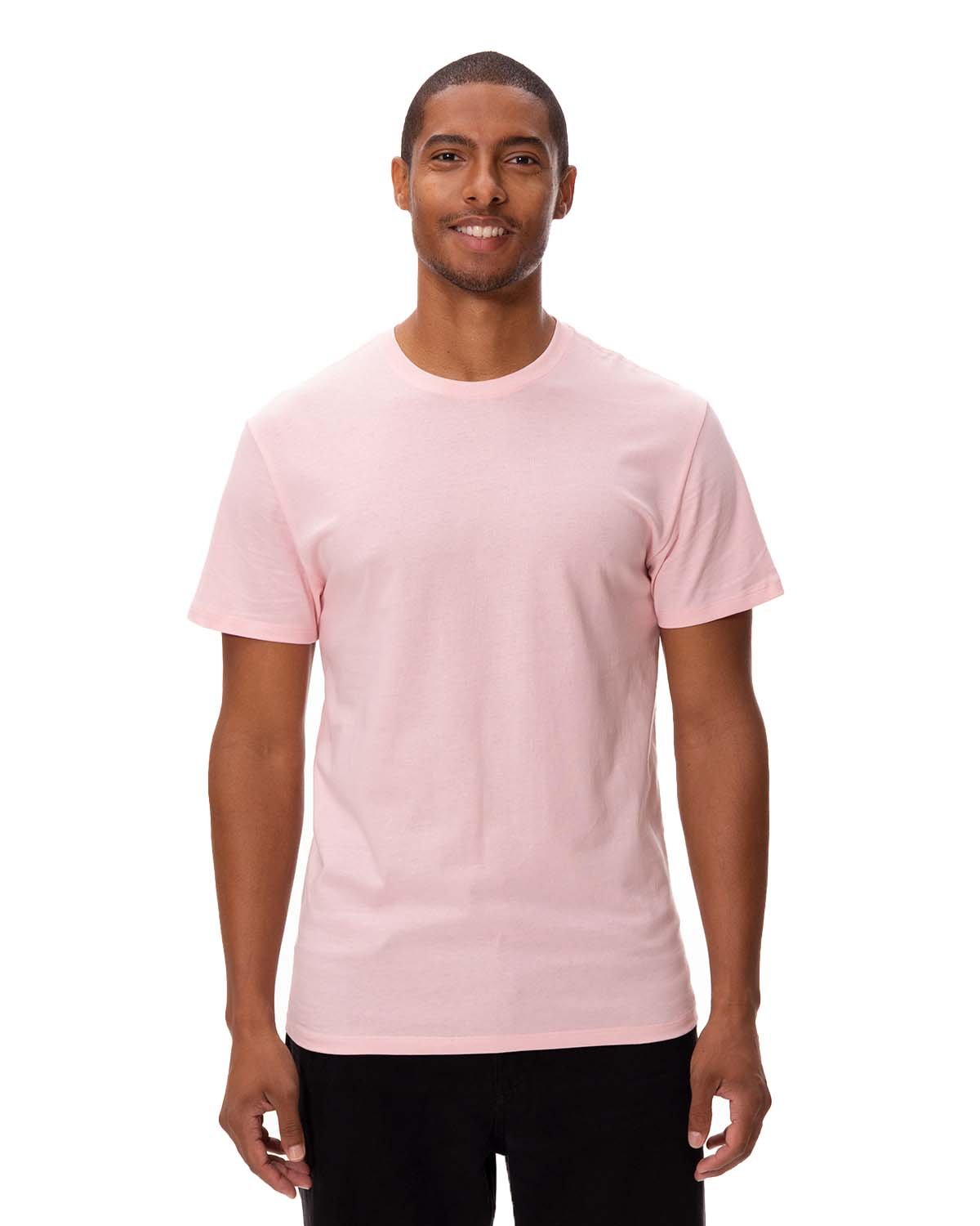 Threadfast Unisex Ultimate Cotton T-Shirt POWDER PINK 