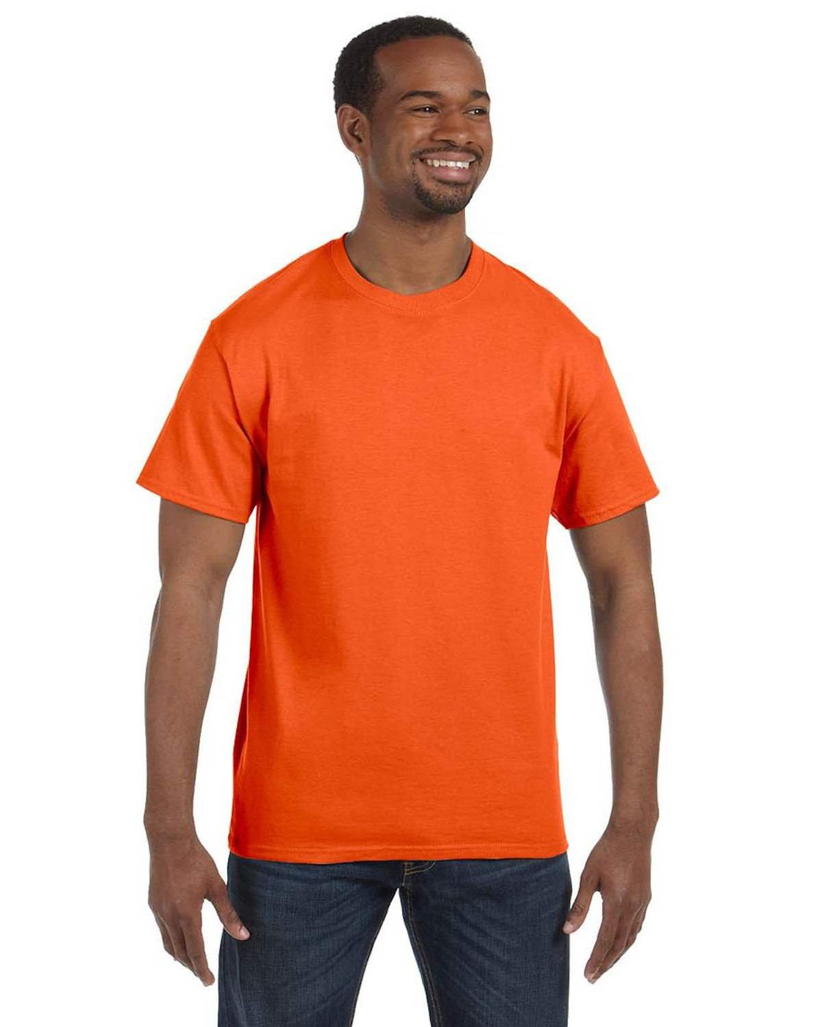 Jerzees Adult DRI-POWER® ACTIVE T-Shirt SAFETY ORANGE 