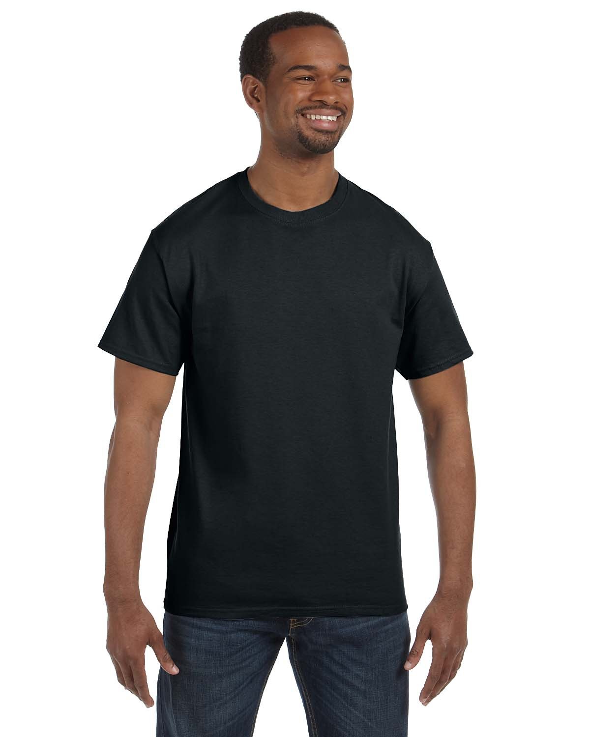 Jerzees Adult DRI-POWER® ACTIVE T-Shirt BLACK 