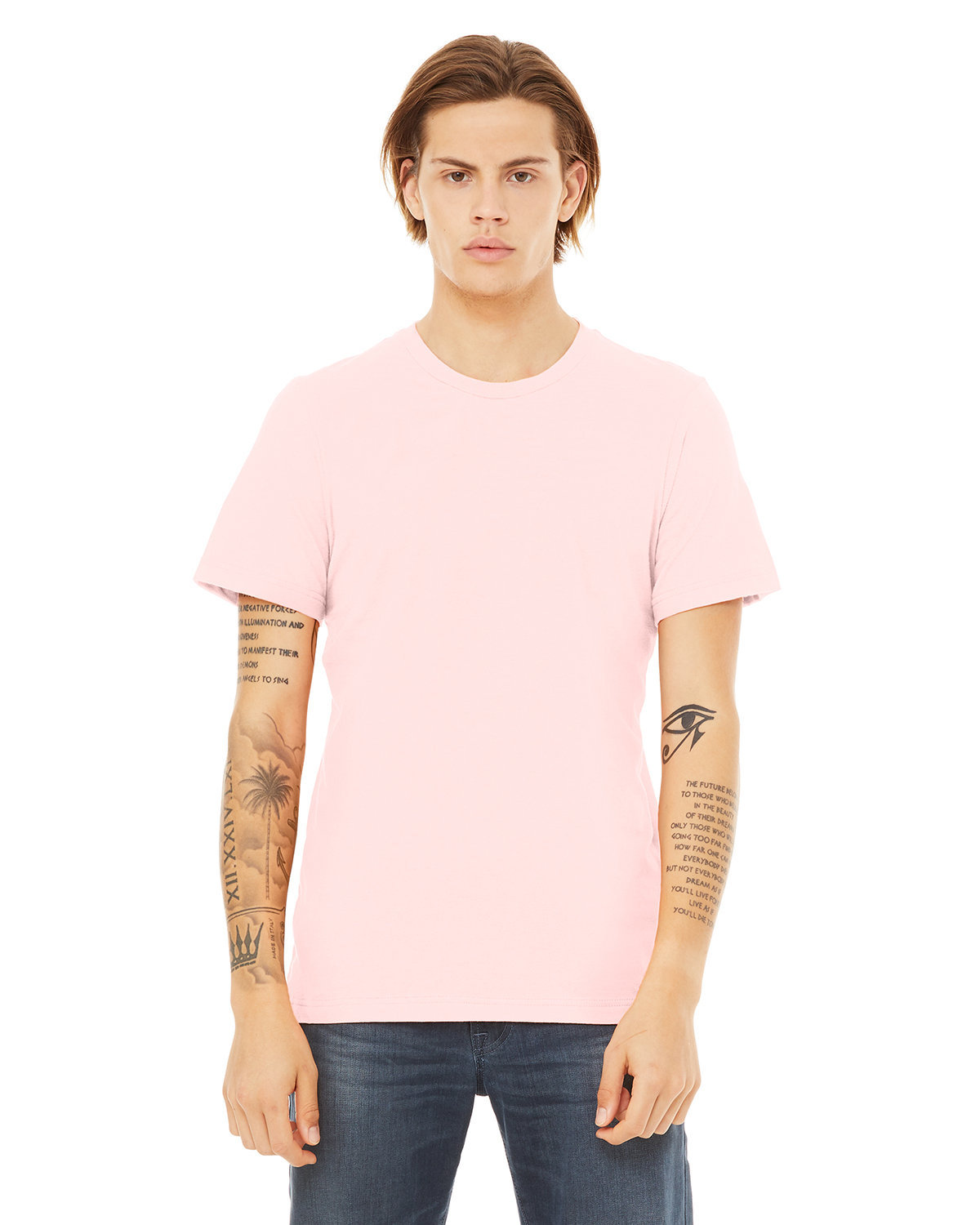 Bella + Canvas Unisex Jersey T-Shirt SOFT PINK 
