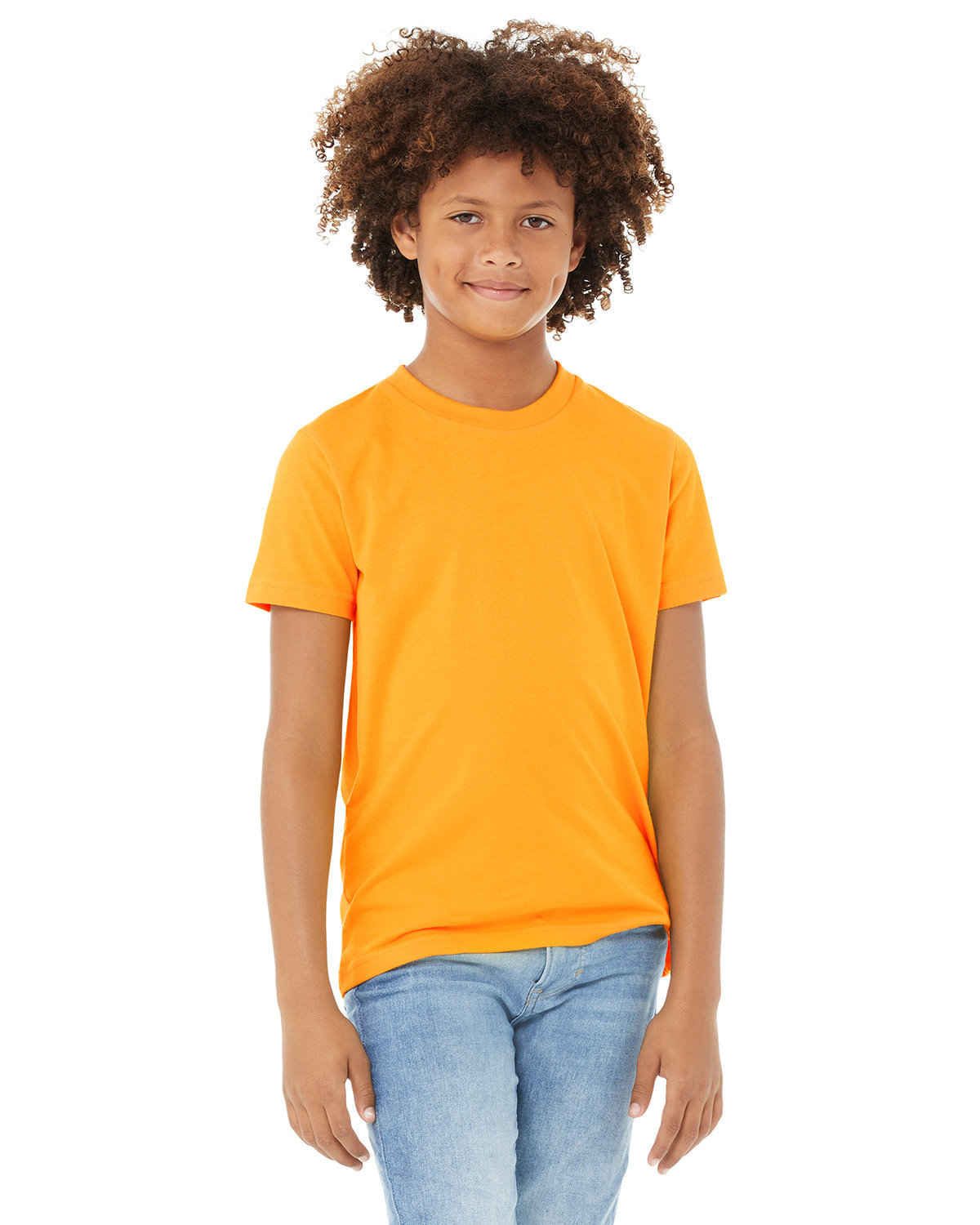 Bella + Canvas Youth Jersey T-Shirt GOLD 