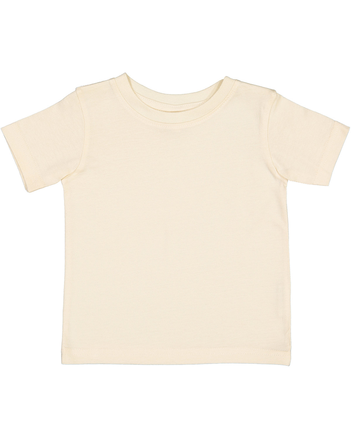 Rabbit Skins Infant Fine Jersey T-Shirt NATURAL 