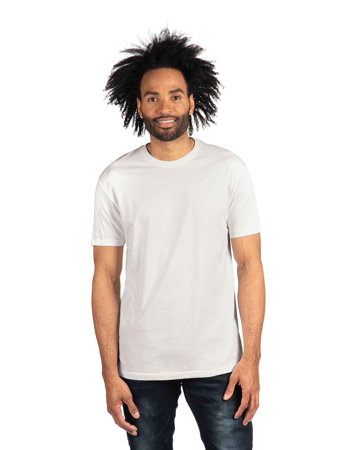 Next Level Unisex Cotton T-Shirt WHITE 