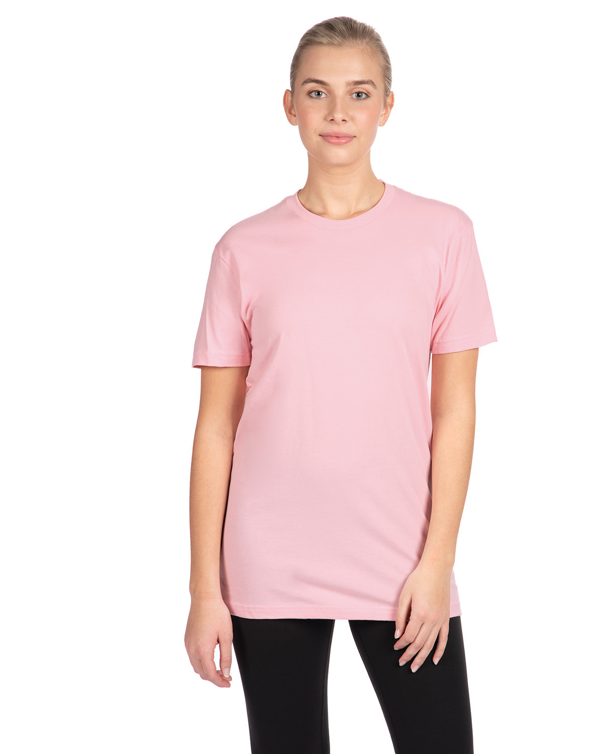 Next Level Unisex Cotton T-Shirt LIGHT PINK 