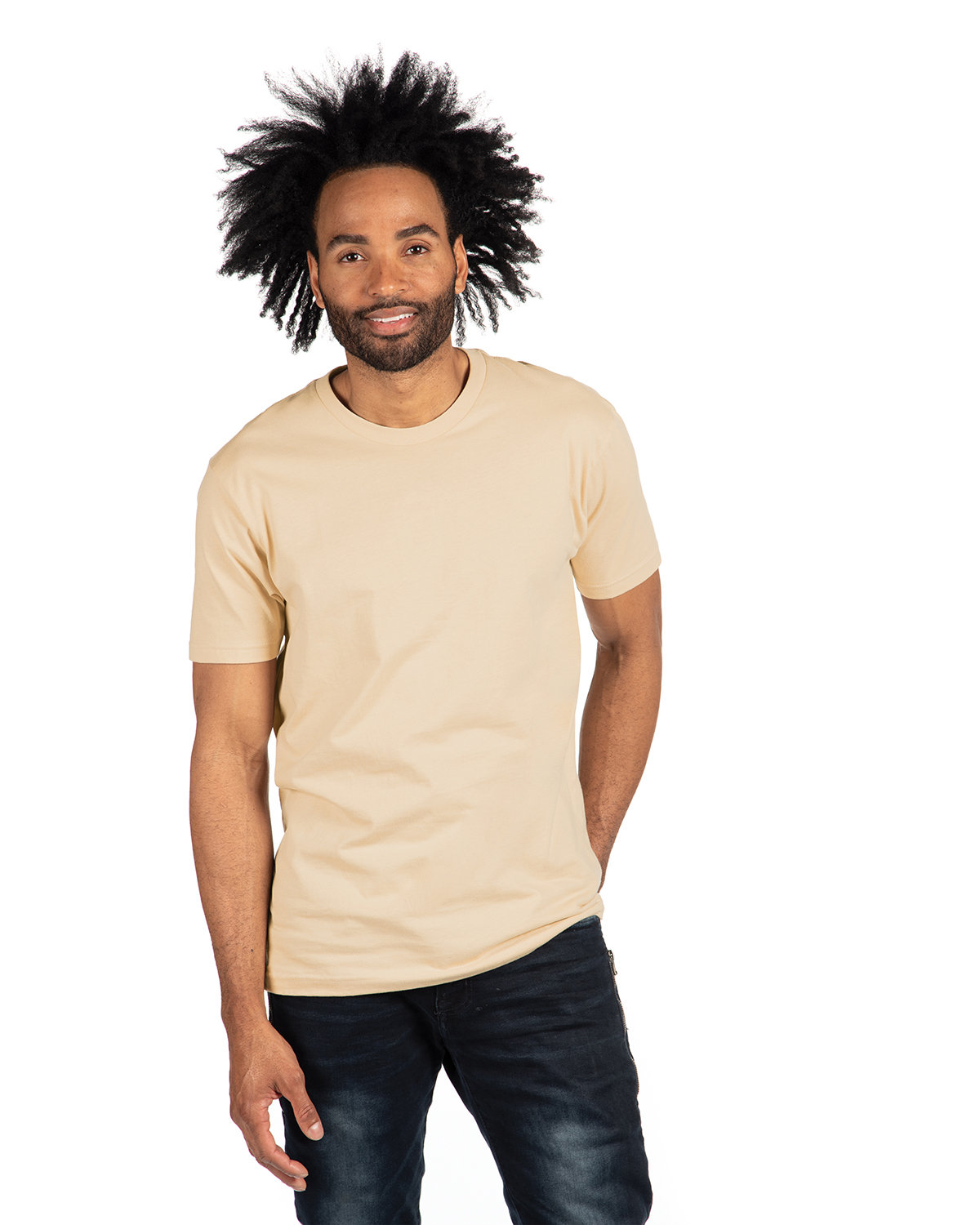 Next Level Unisex Cotton T-Shirt CREAM 