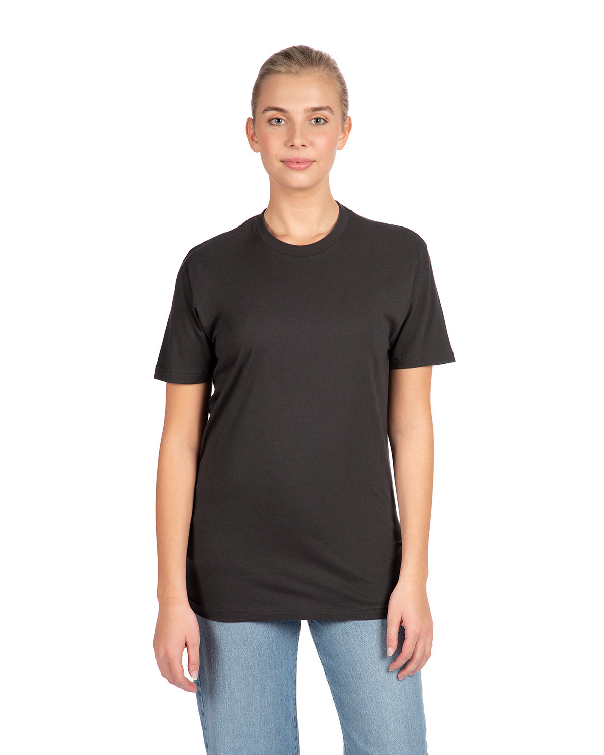 Next Level Unisex Cotton T-Shirt GRAPHITE BLACK 