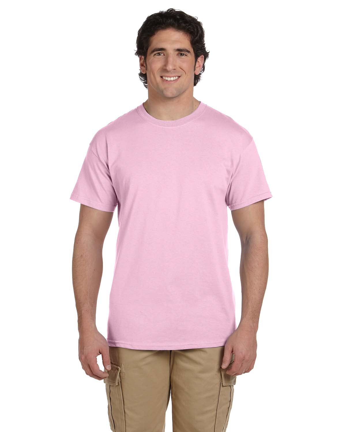 Fruit of the Loom Adult HD Cotton™ T-Shirt CLASSIC PINK 