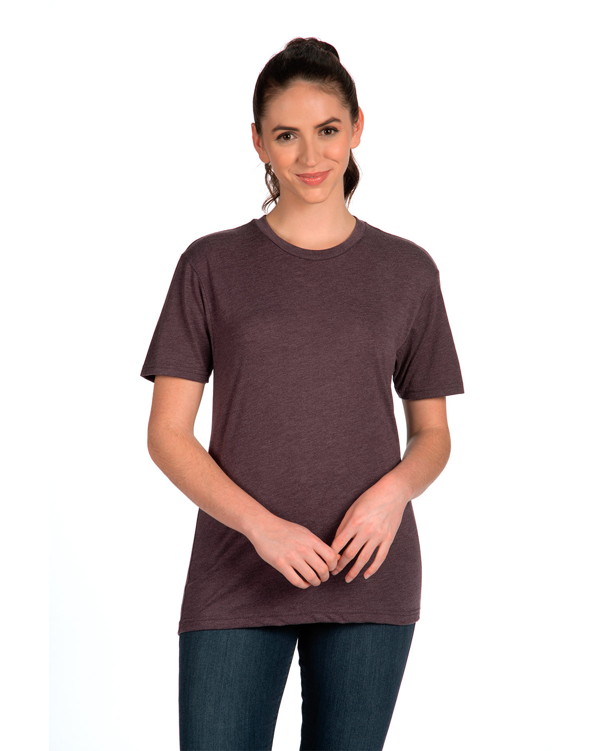 Next Level Unisex Triblend T-Shirt VINTAGE PURPLE 