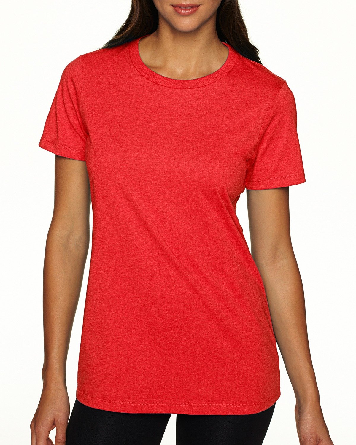 Next Level Ladies' CVC T-Shirt RED 