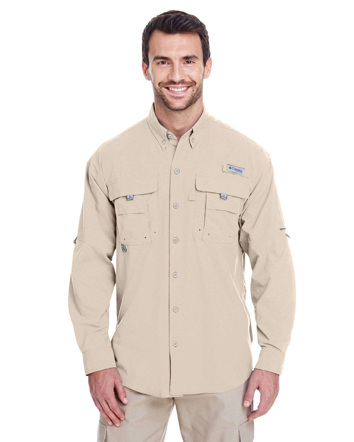 Columbia Men's Bahama™ II Long-Sleeve Shirt FOSSIL 