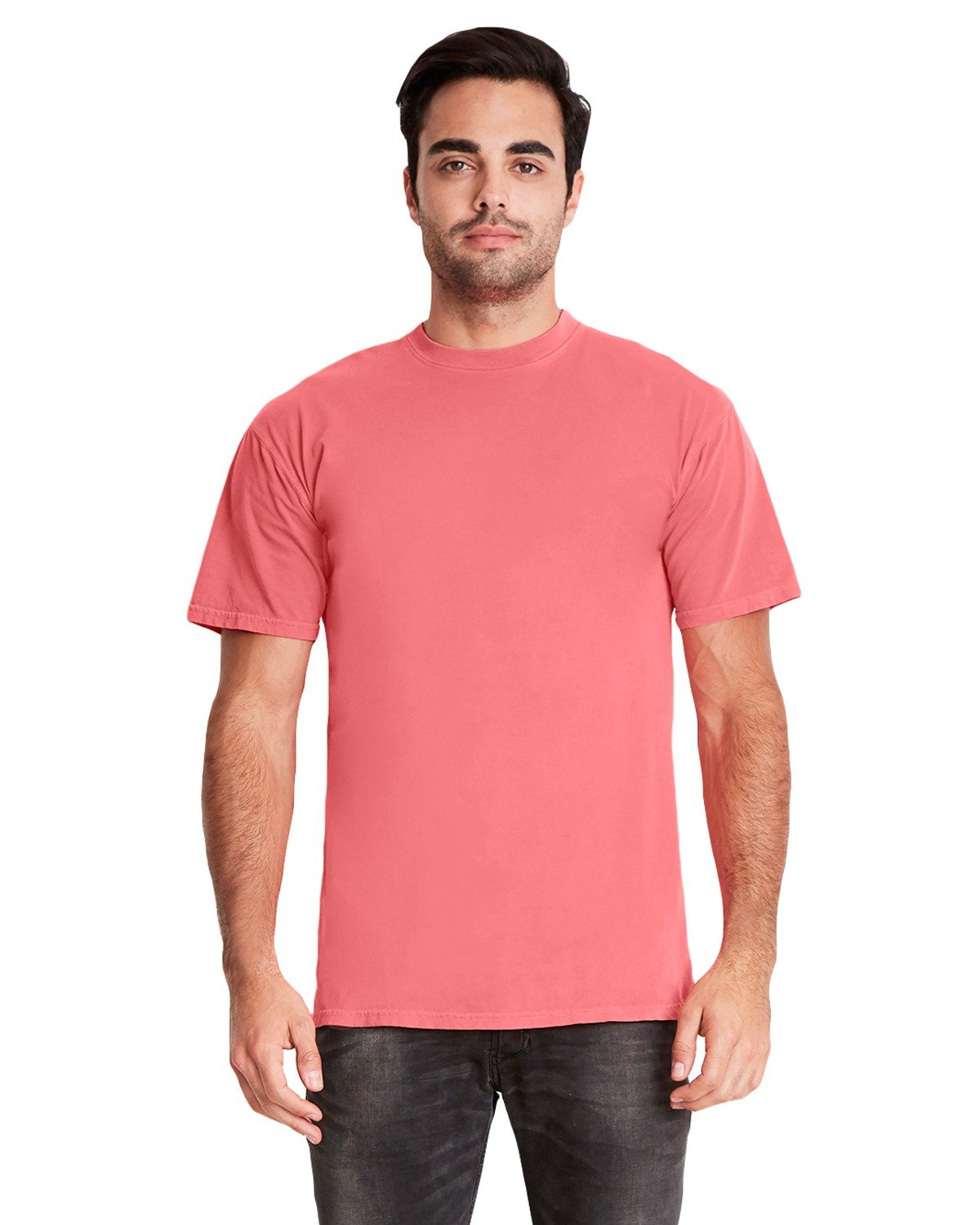 Next Level Adult Inspired Dye Crew GUAVA 