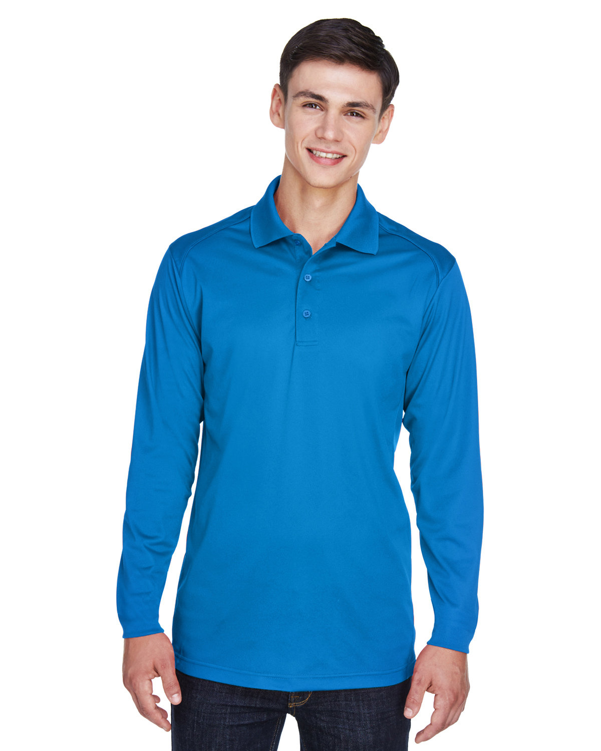 Extreme Men's Tall Eperformance™ Snag Protection Long-Sleeve Polo TRUE ROYAL 