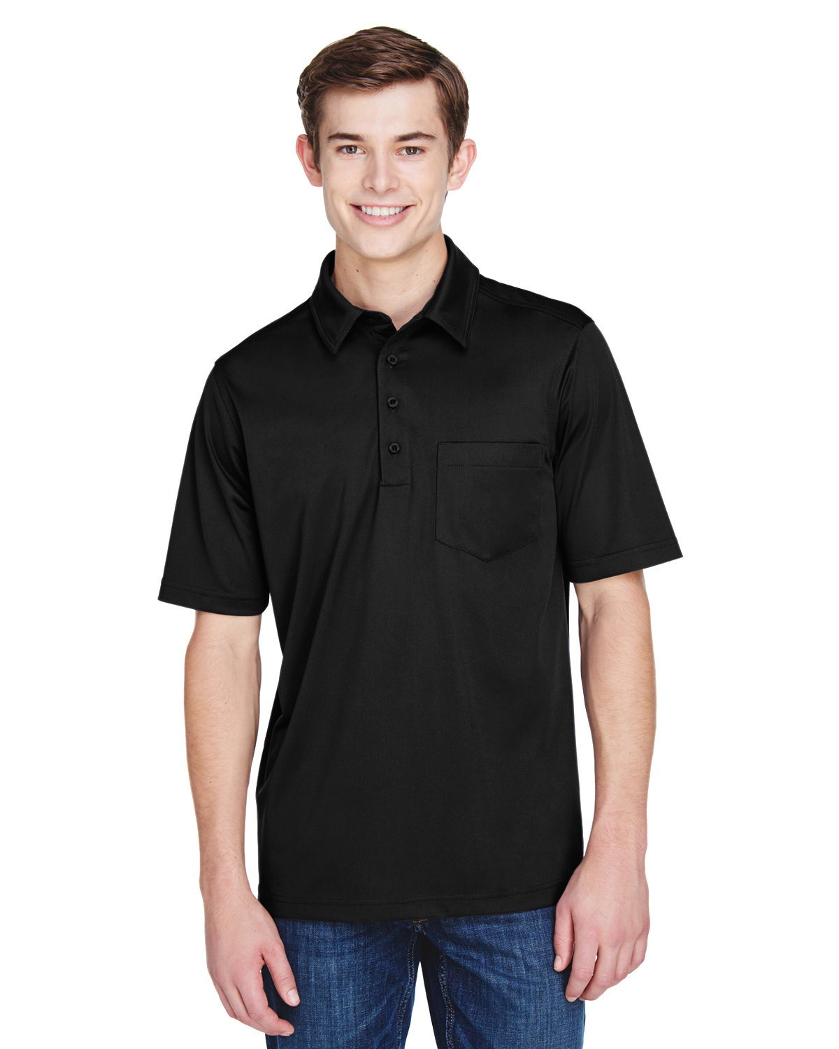 Extreme Men's Tall Eperformance™ Shift Snag Protection Plus Polo BLACK 
