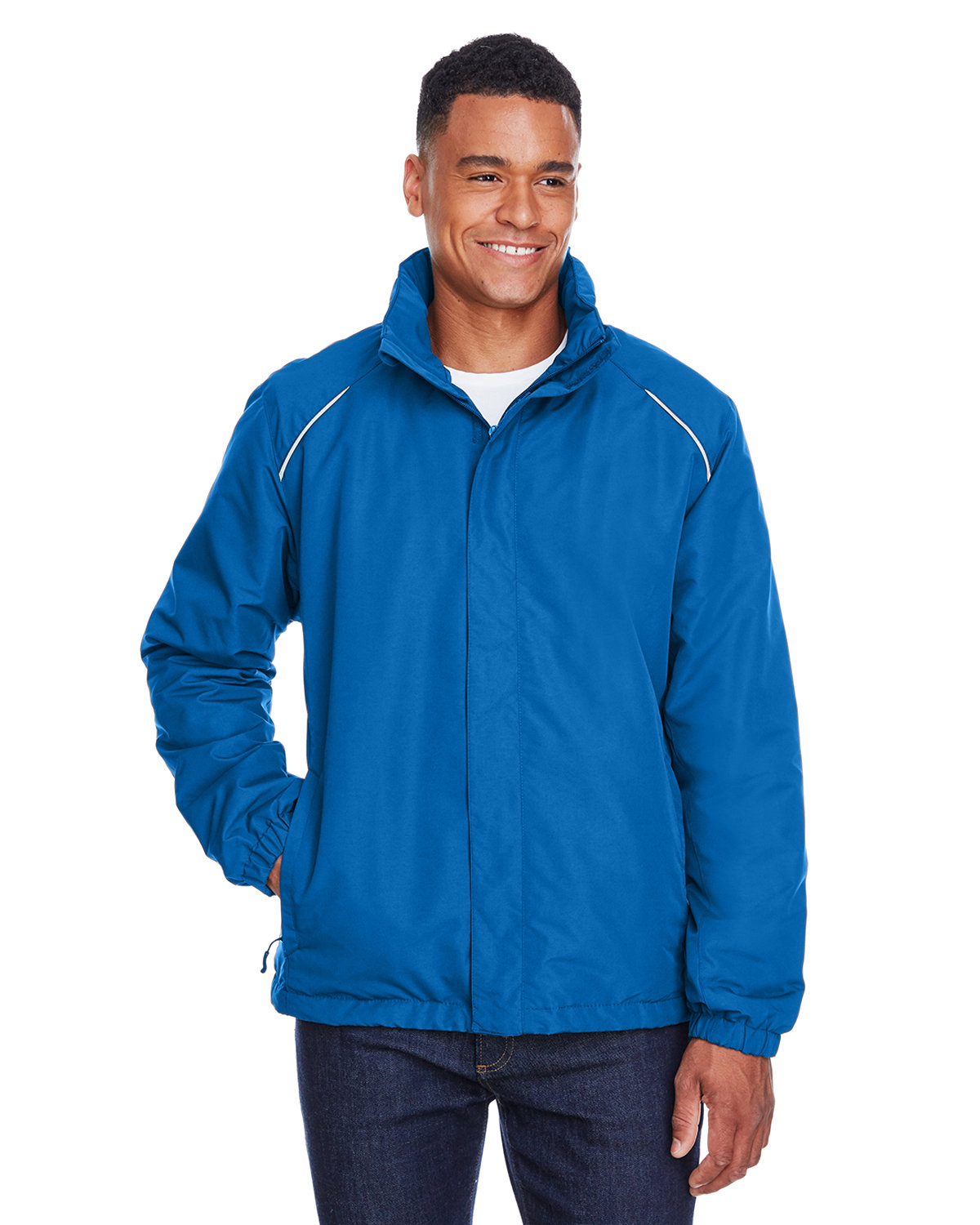 Core 365 Men's Profile Fleece-Lined All-Season Jacket TRUE ROYAL 