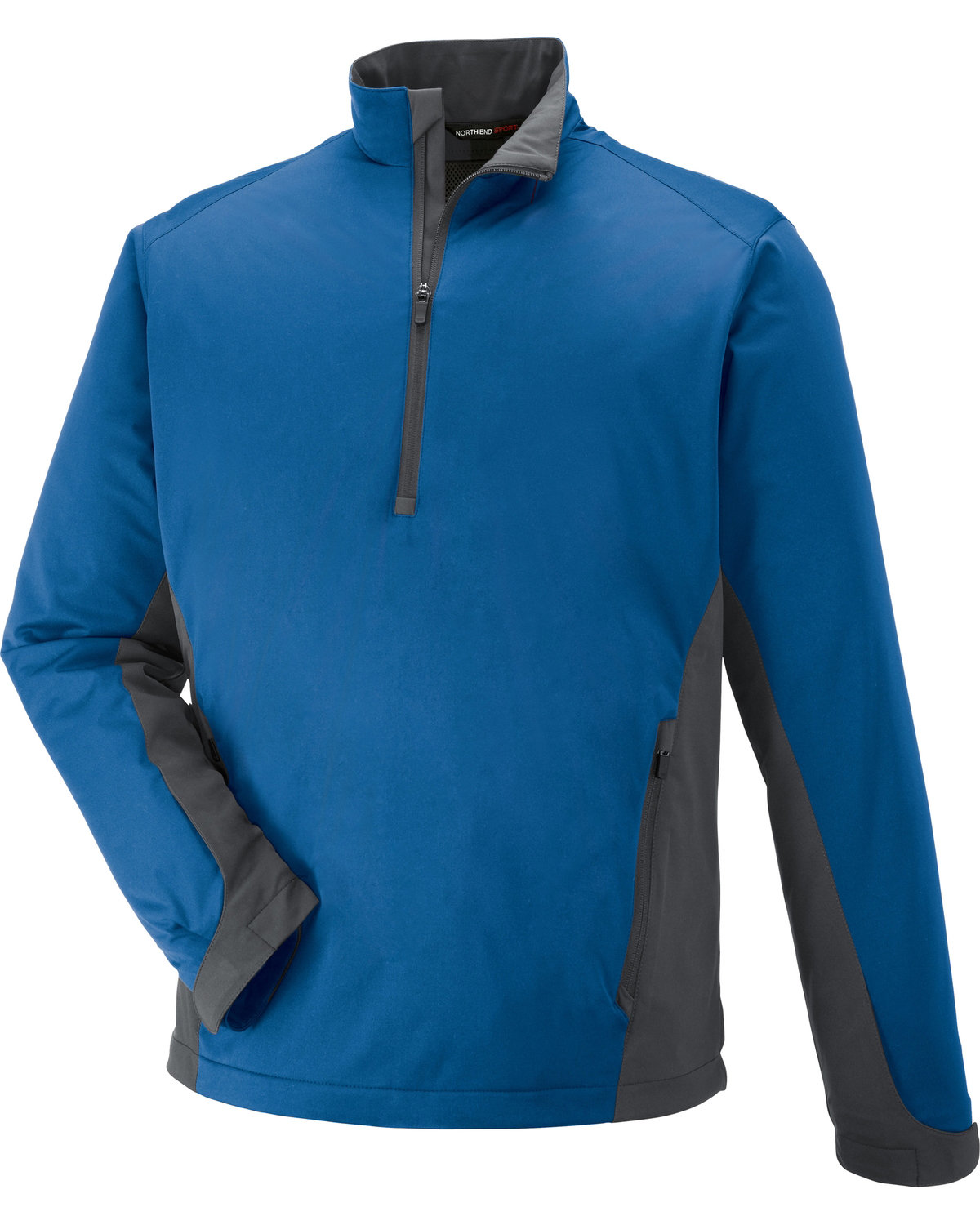 North End Men's Paragon Laminated Performance Stretch Wind Shirt ...
