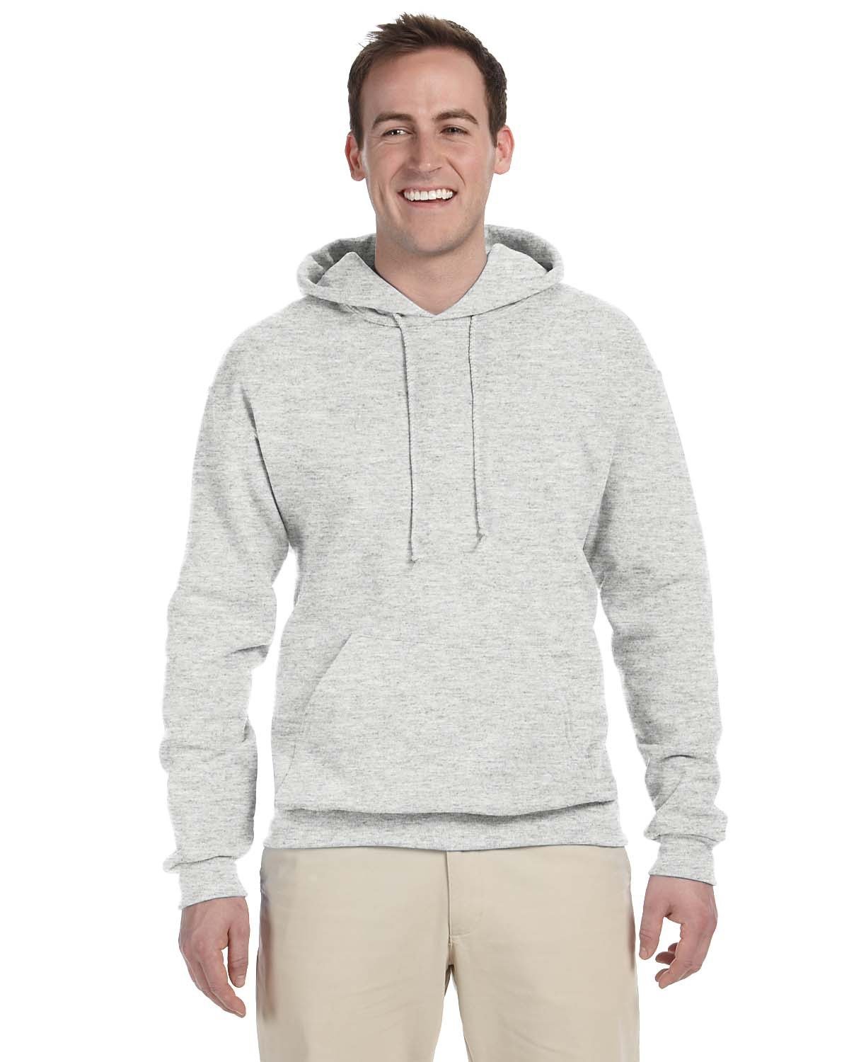 Jerzees Adult NuBlend® Fleece Pullover Hooded Sweatshirt ASH 