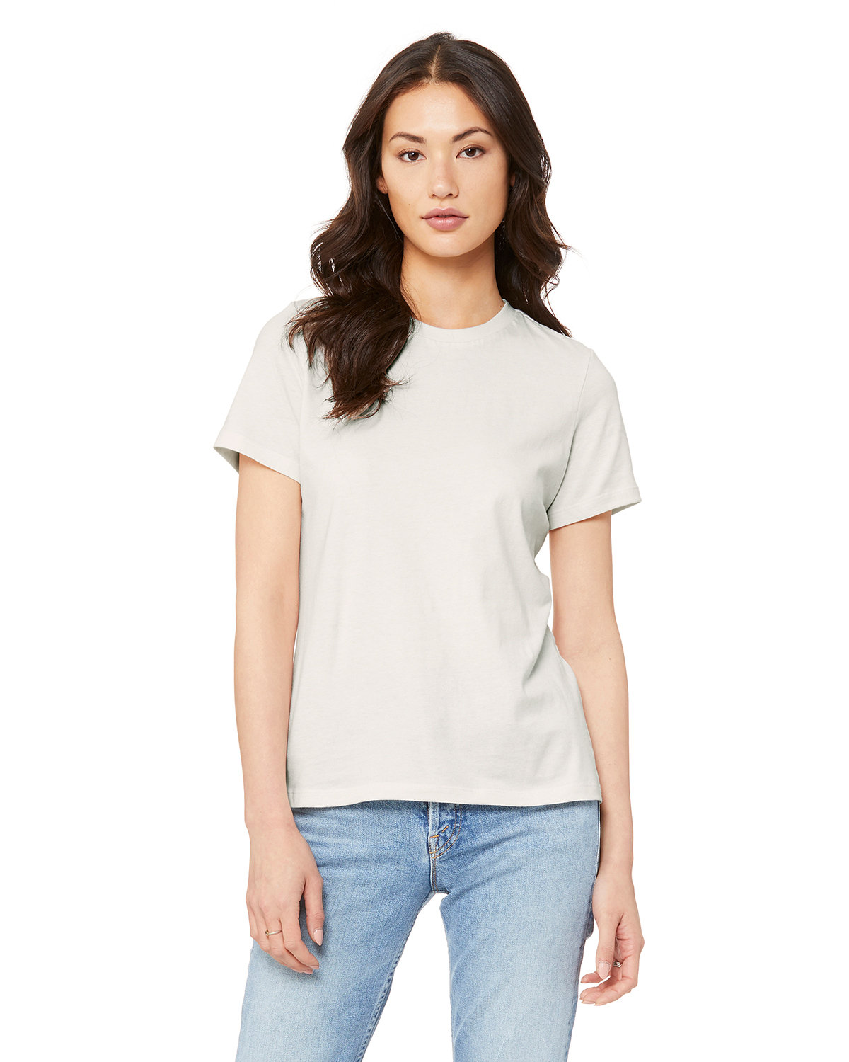 Bella + Canvas Ladies' Relaxed Jersey Short-Sleeve T-Shirt VINTAGE WHITE 