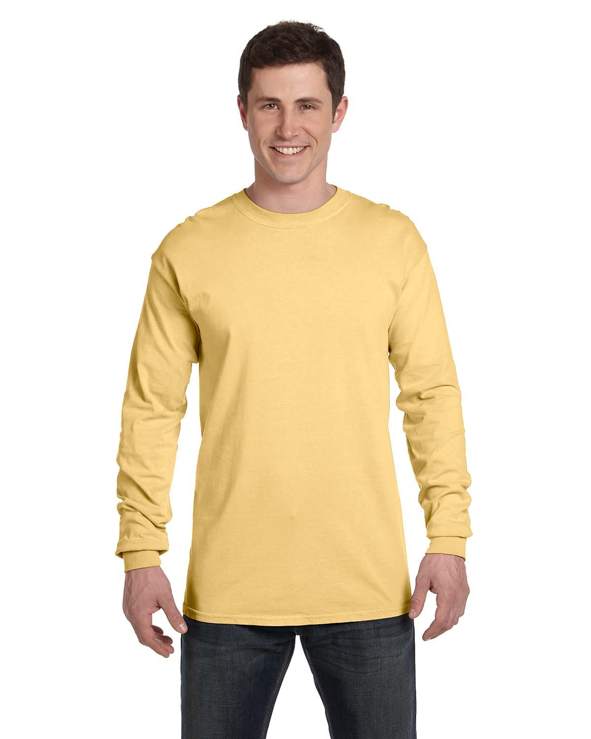 Comfort Colors Adult Heavyweight Long-Sleeve T-Shirt BUTTER 