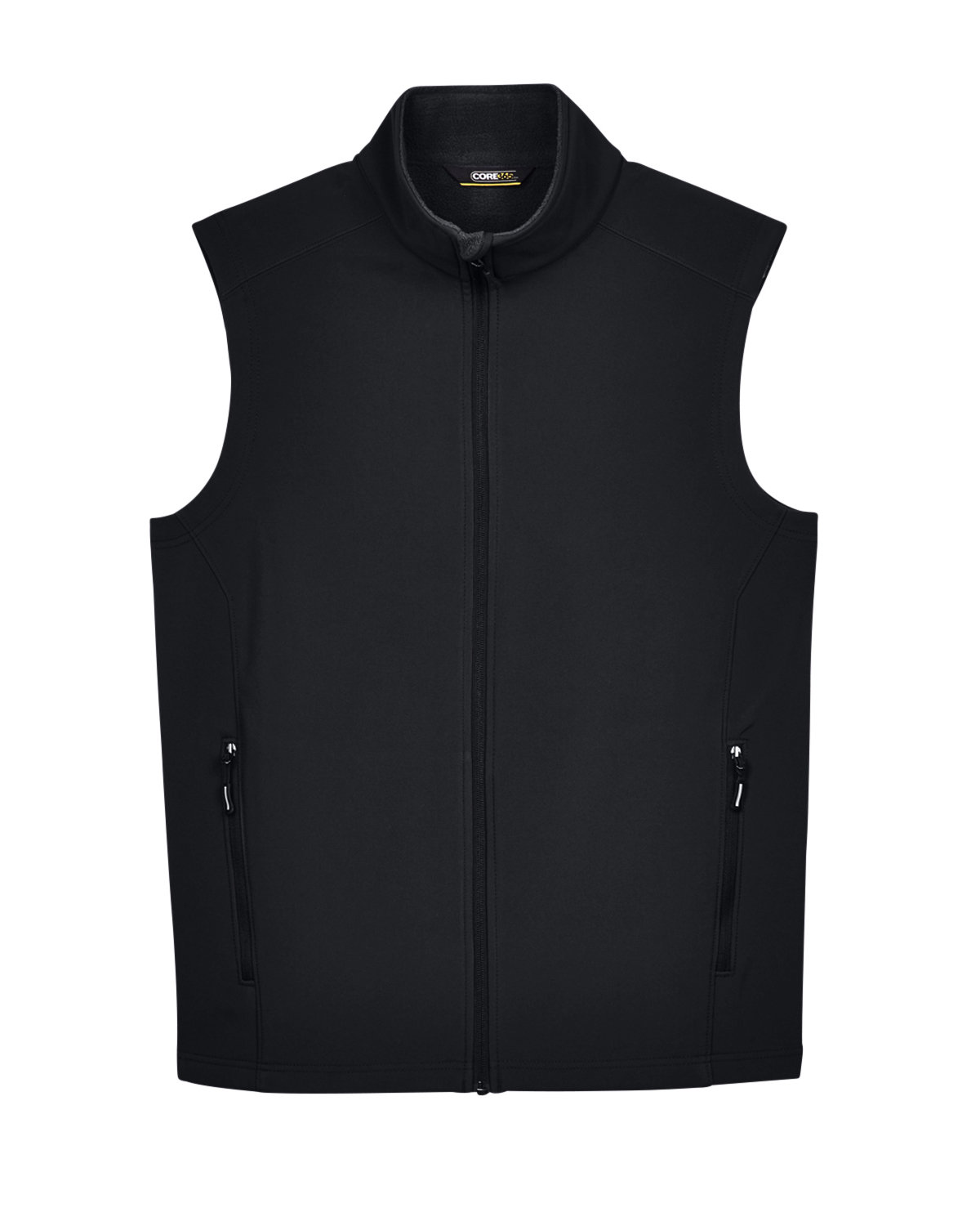 Core365 Men's Cruise Two-Layer Fleece Bonded Soft Shell Vest ...