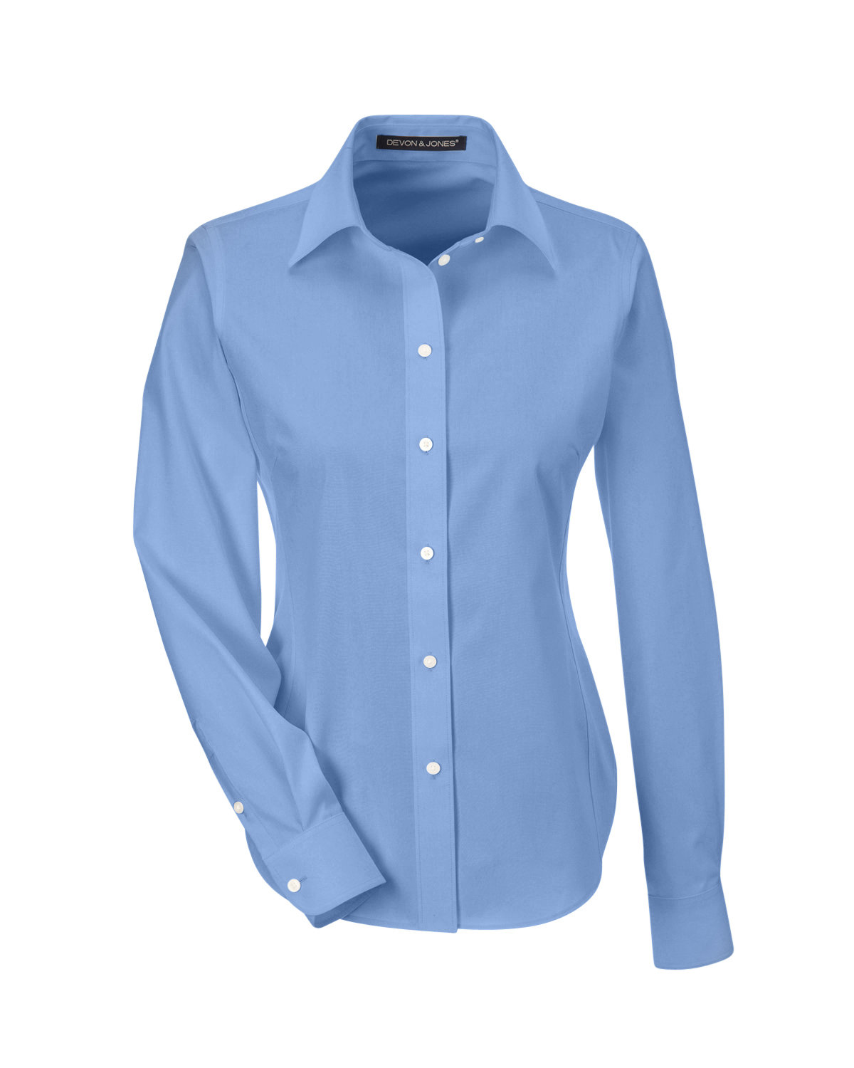 Devon & Jones Ladies' Crown Collection® Solid Oxford Woven Shirt