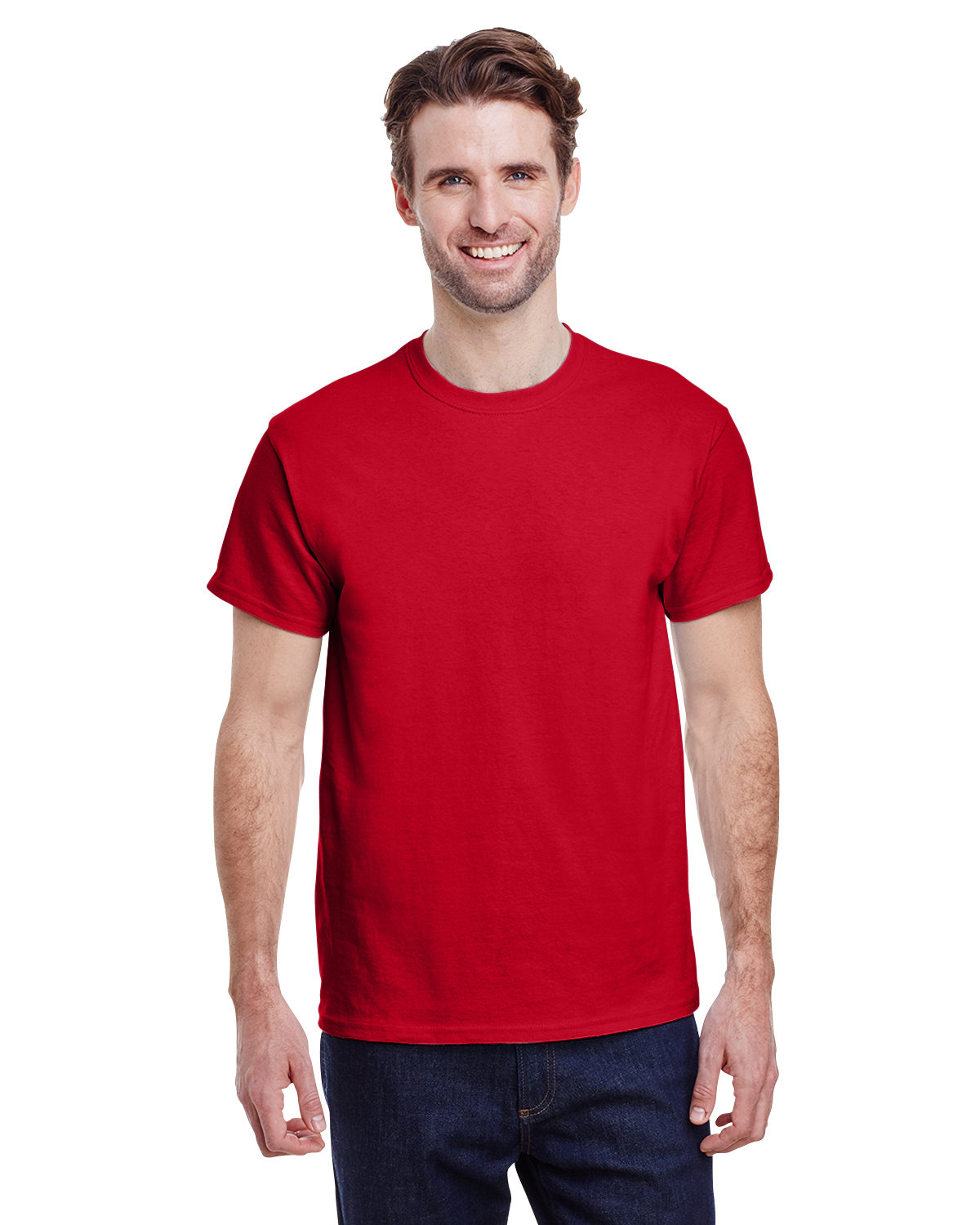 Gildan Adult Ultra Cotton® T-Shirt CHERRY RED 