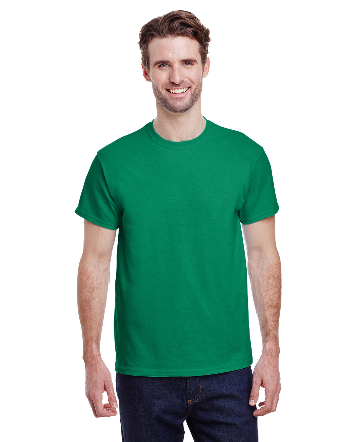 Gildan Adult Ultra Cotton® T-Shirt KELLY GREEN 