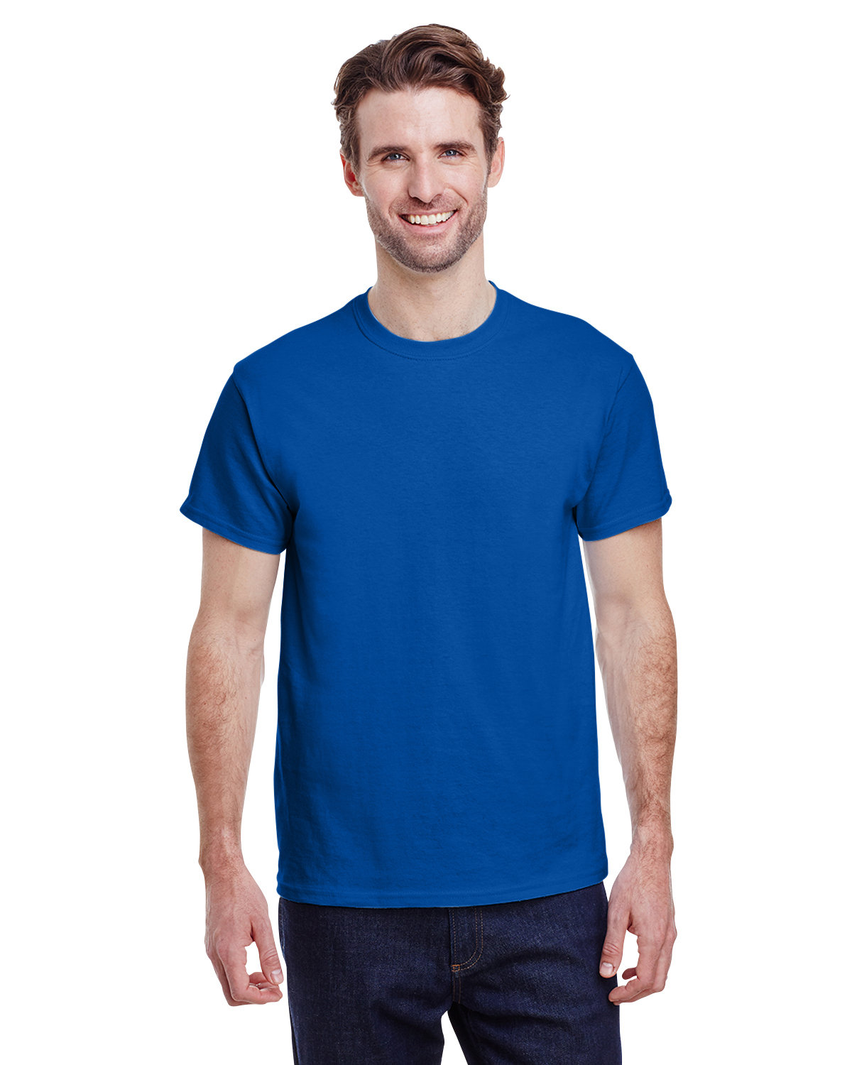 Gildan Adult Ultra Cotton® T-Shirt ANTIQUE ROYAL 