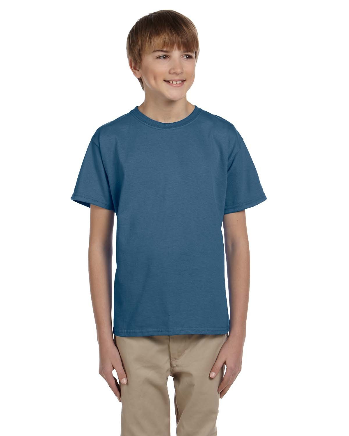 Gildan Youth Ultra Cotton® T-Shirt INDIGO BLUE 