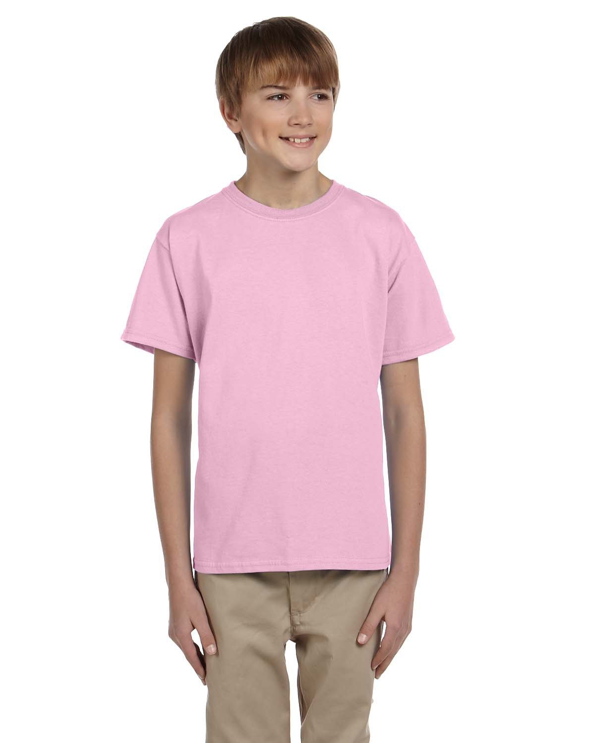 Gildan Youth Ultra Cotton® T-Shirt LIGHT PINK 