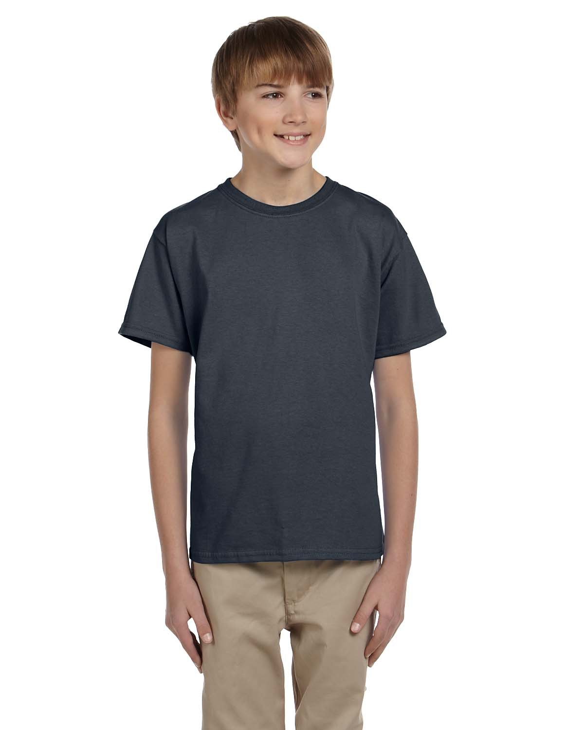 Gildan Youth Ultra Cotton® T-Shirt CHARCOAL 