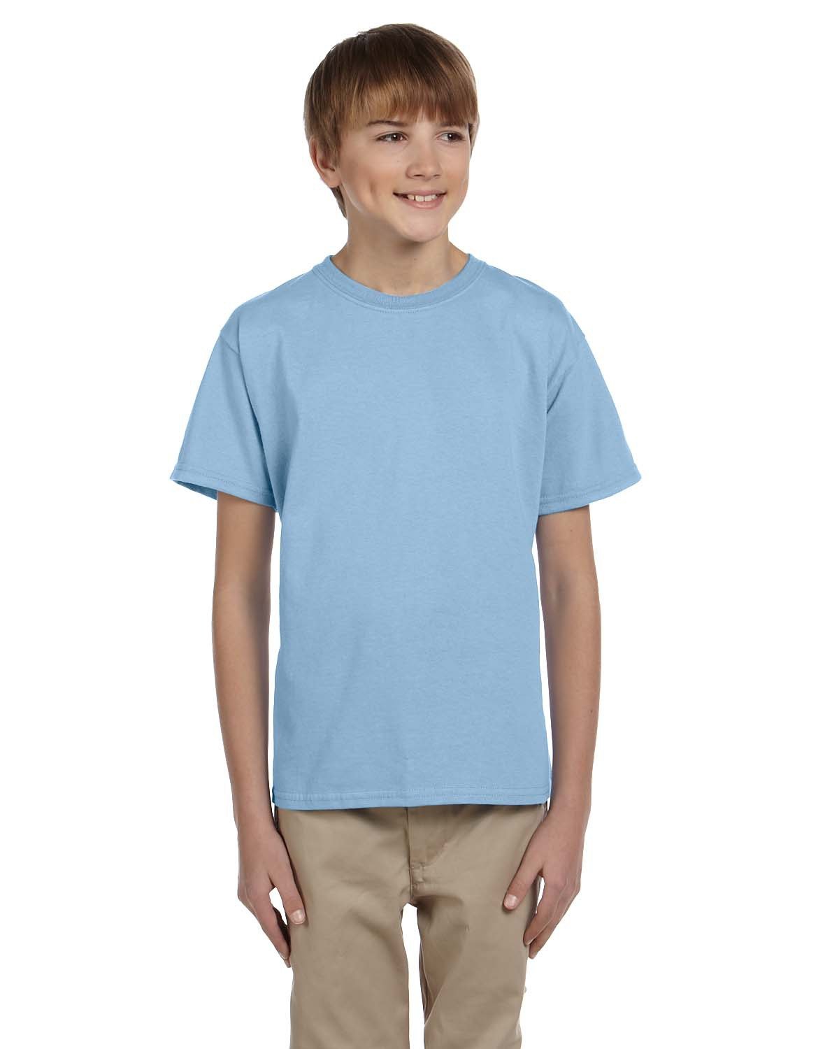 Gildan Youth Ultra Cotton® T-Shirt LIGHT BLUE 