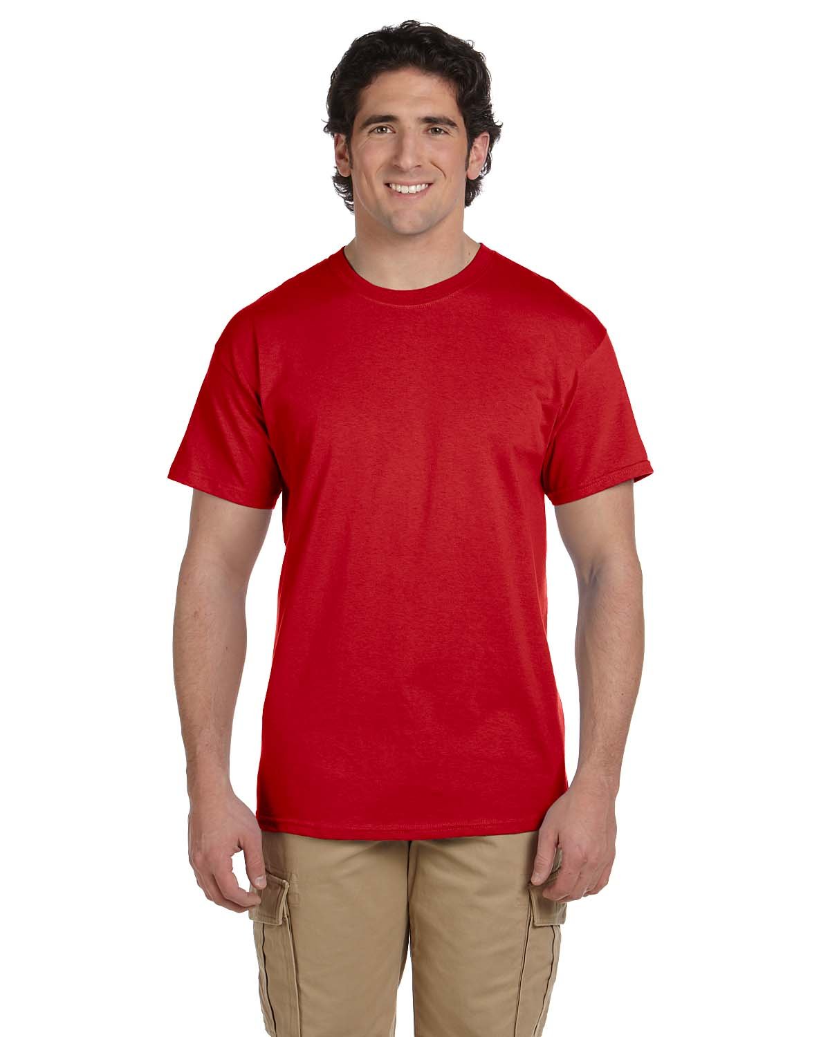 Gildan Adult Ultra Cotton® Tall T-Shirt RED 