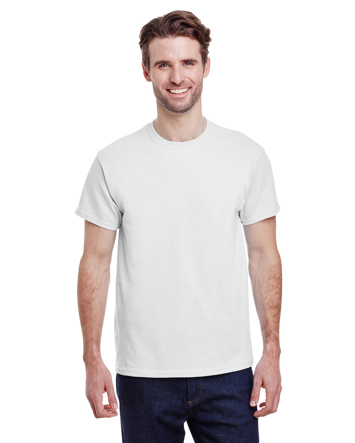 Gildan Adult Heavy Cotton™ T-Shirt WHITE 