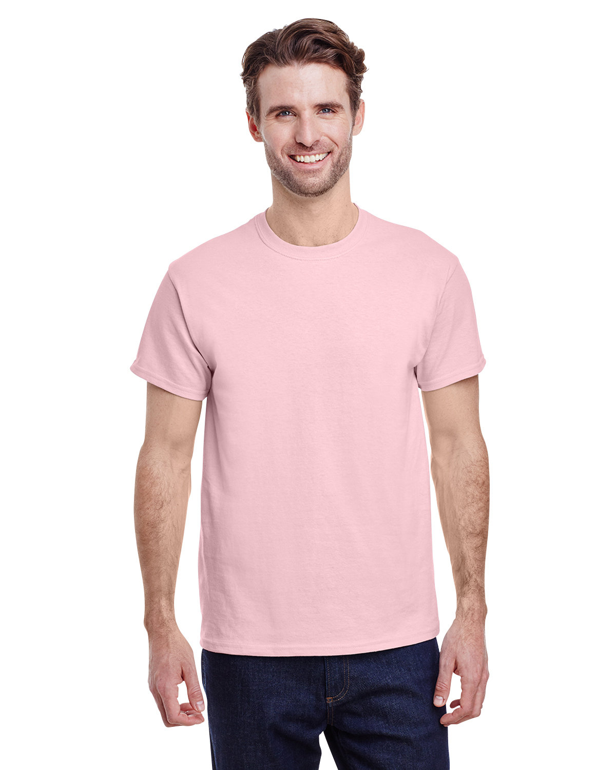 Gildan Adult Heavy Cotton™ T-Shirt LIGHT PINK 
