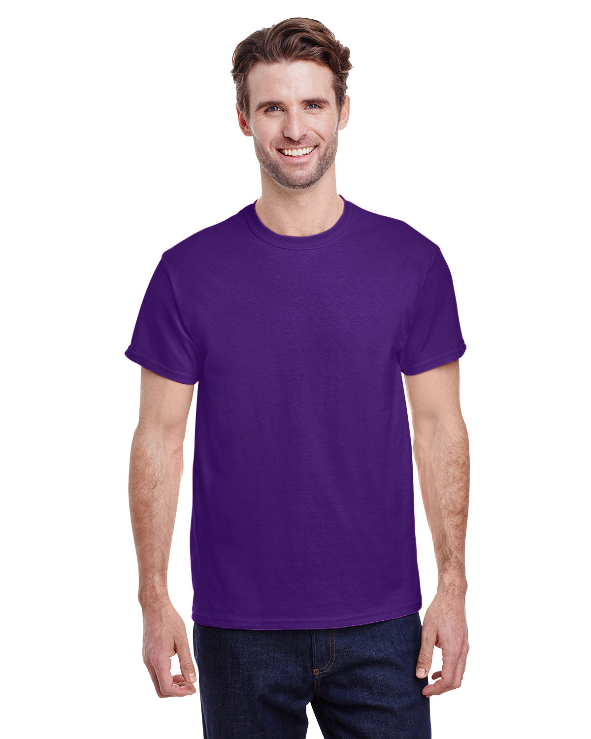 Gildan Adult Heavy Cotton™ T-Shirt PURPLE 