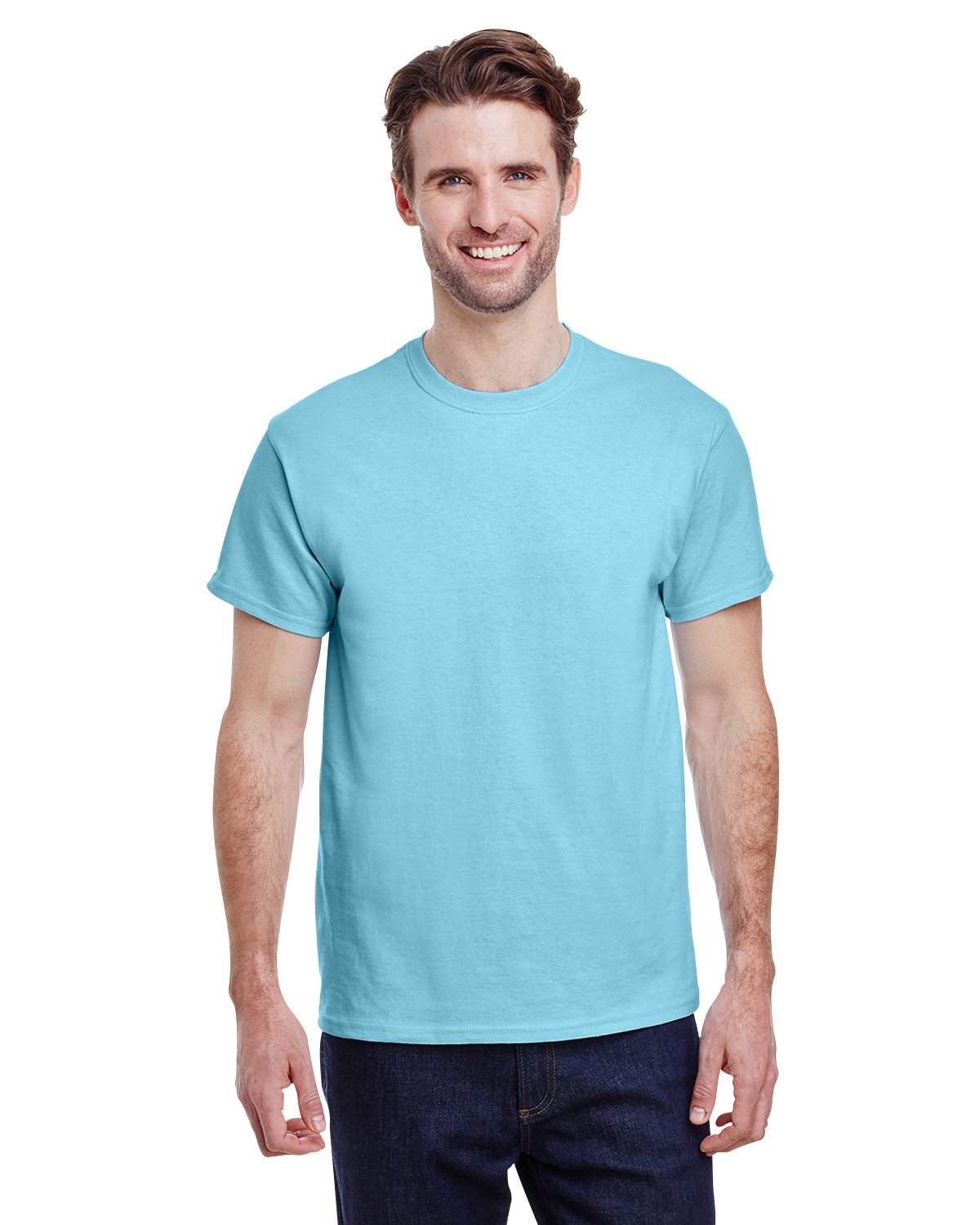 Gildan Adult Heavy Cotton™ T-Shirt SKY 
