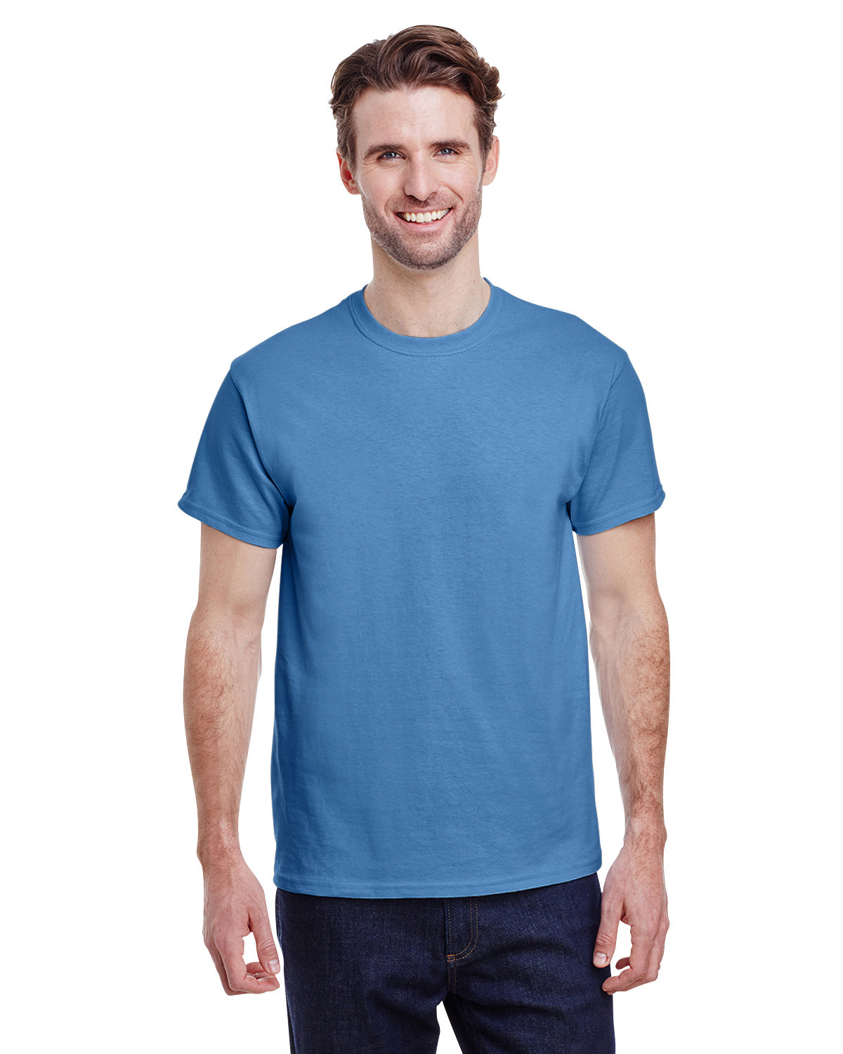 Gildan Adult Heavy Cotton™ T-Shirt CAROLINA BLUE 