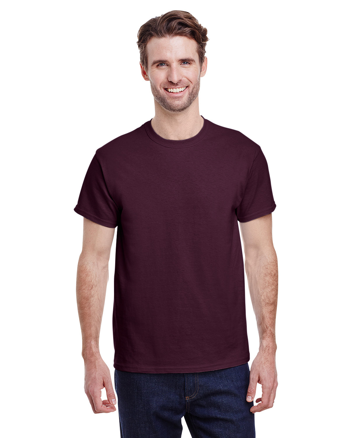 Gildan Adult Heavy Cotton™ T-Shirt RUSSET 