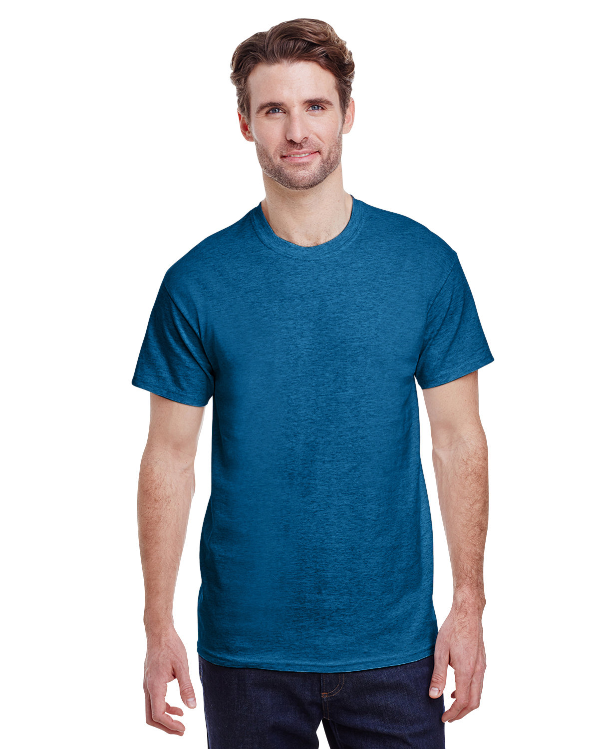 Gildan Adult Heavy Cotton™ T-Shirt ANTIQUE SAPPHIRE 