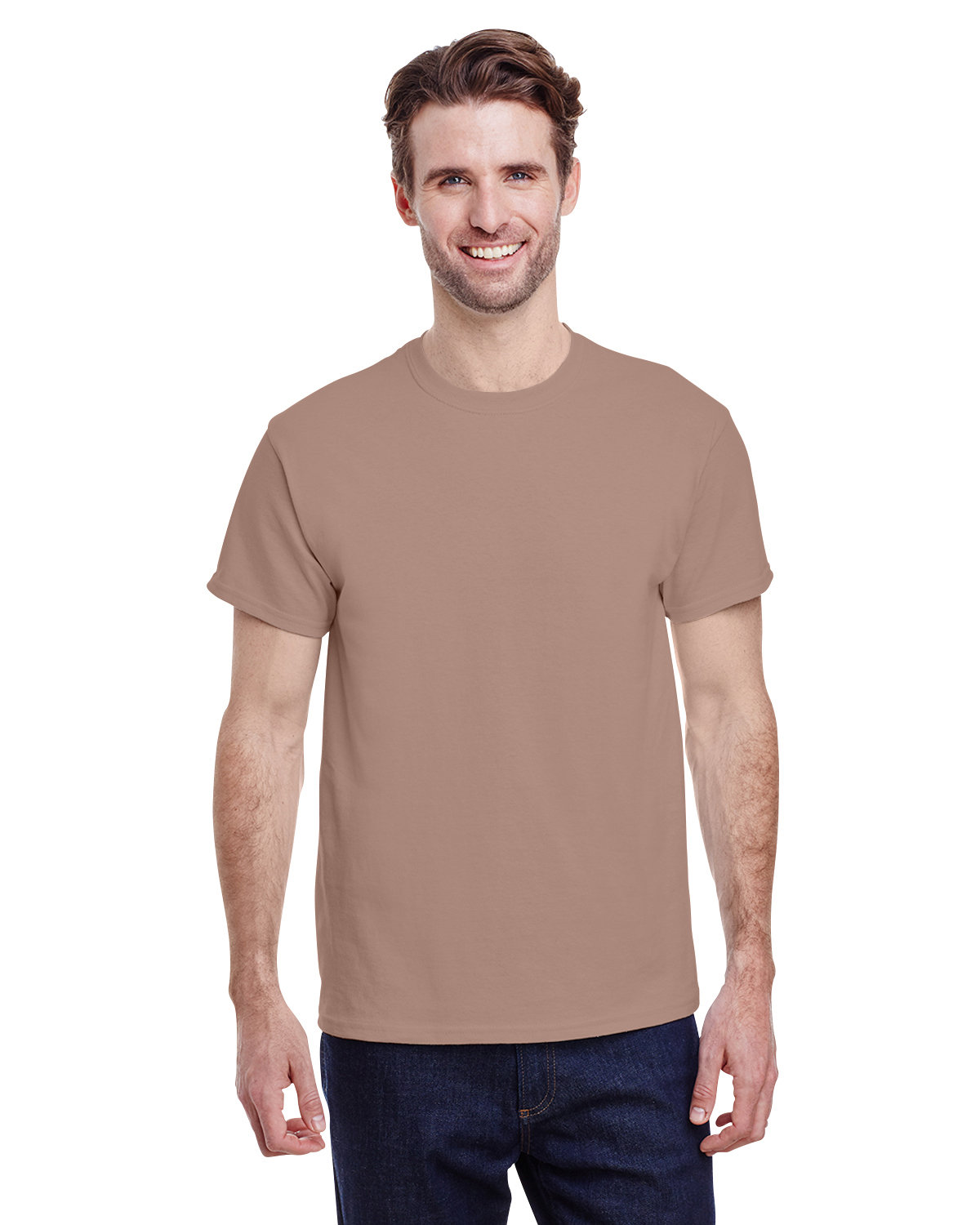 Gildan Adult Heavy Cotton™ T-Shirt BROWN SAVANA 