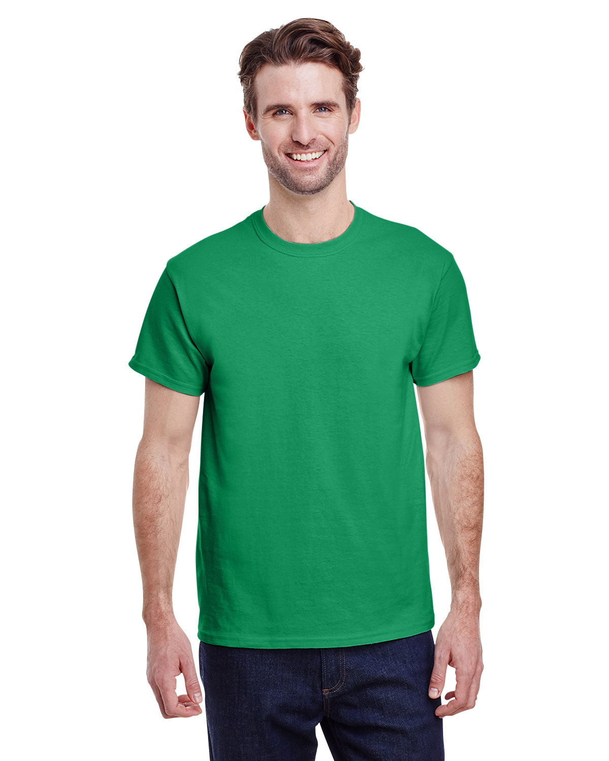 Gildan Adult Heavy Cotton™ T-Shirt TURF GREEN 