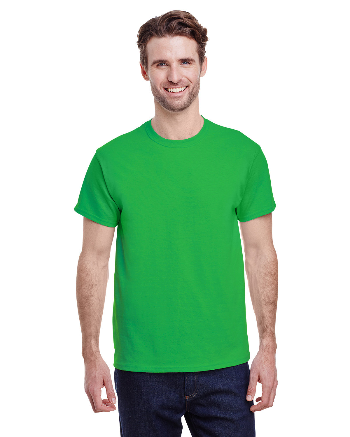 Gildan Adult Heavy Cotton™ T-Shirt ELECTRIC GREEN 