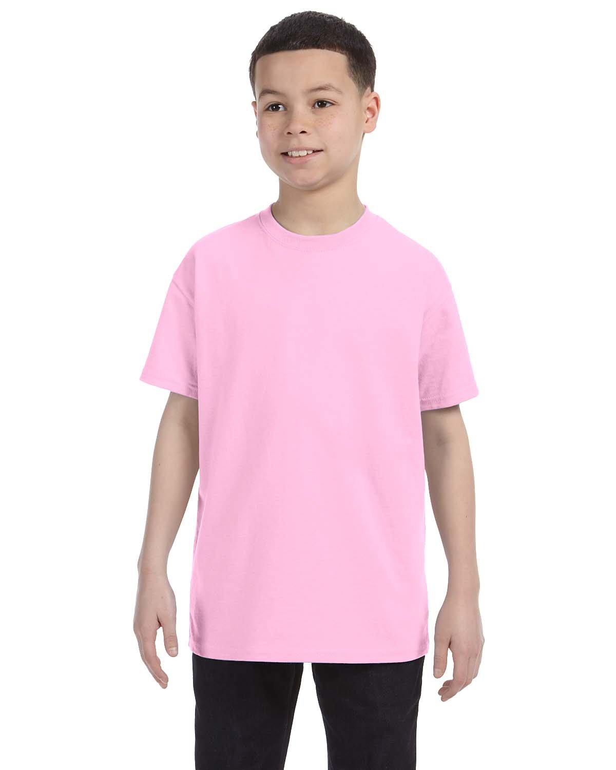 Gildan Youth Heavy Cotton™ T-Shirt LIGHT PINK 