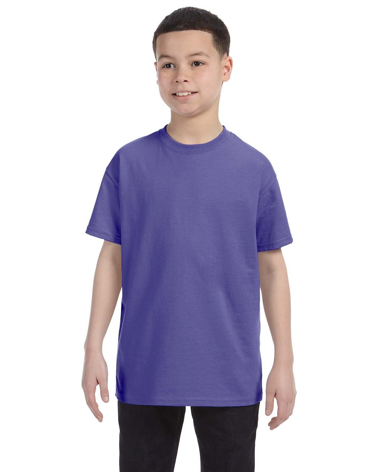 Gildan Youth Heavy Cotton™ T-Shirt VIOLET 