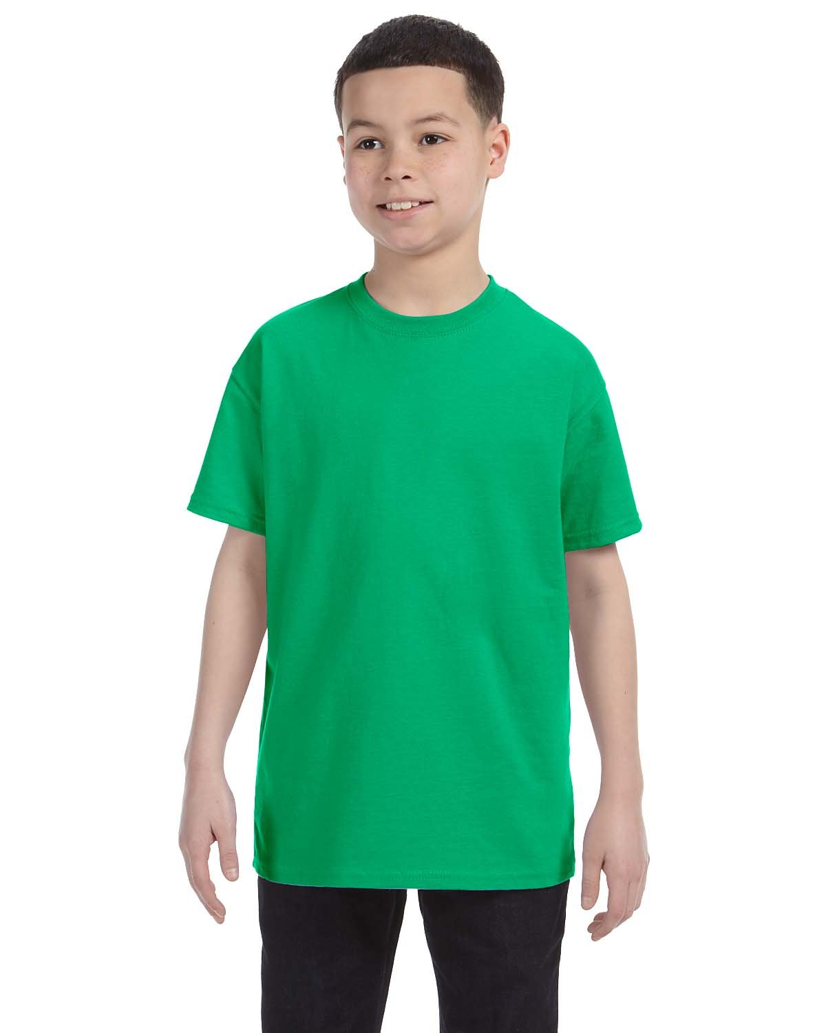 Gildan Youth Heavy Cotton™ T-Shirt IRISH GREEN 