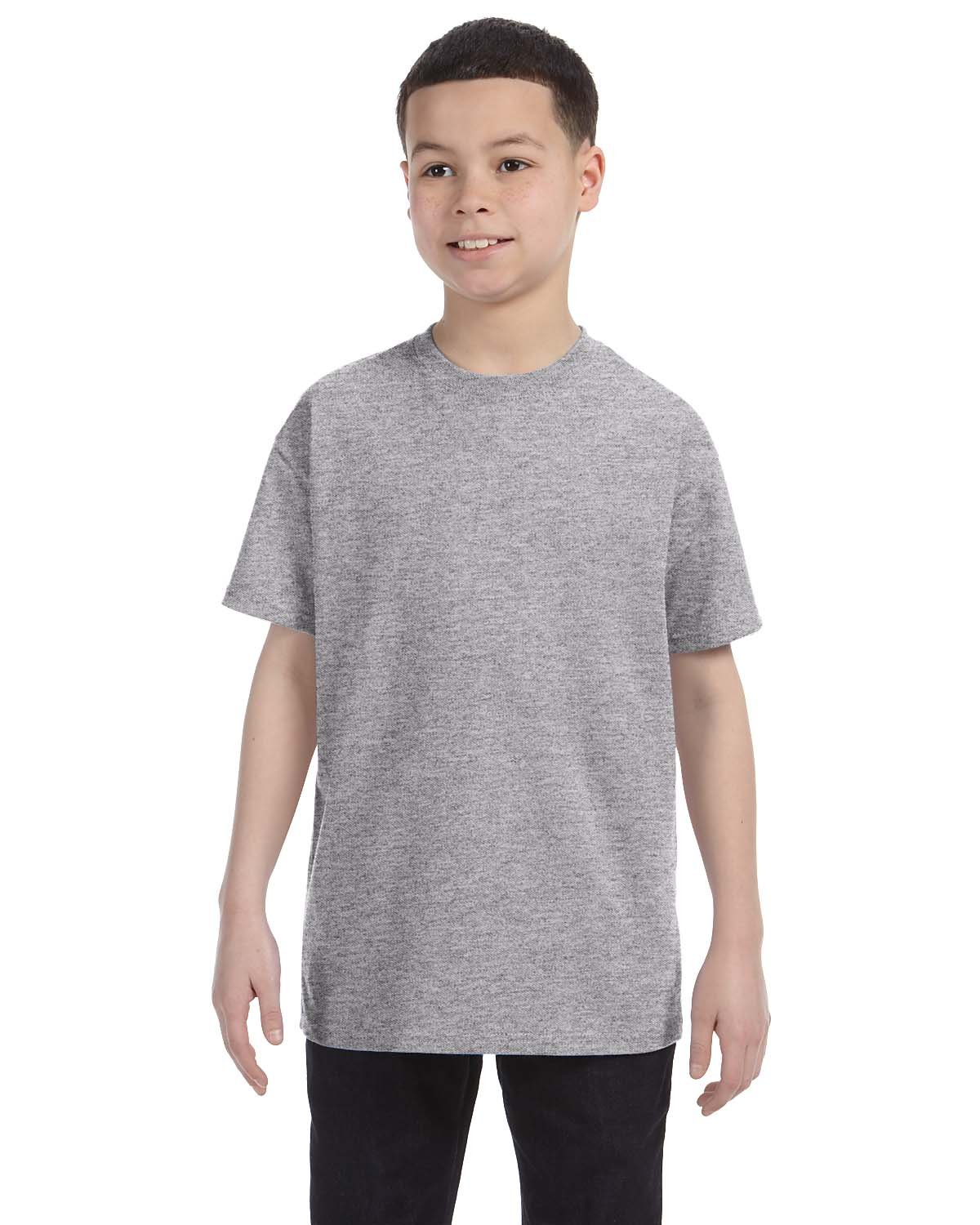 Gildan Youth Heavy Cotton™ T-Shirt SPORT GREY 